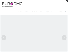 Tablet Screenshot of euro-dmc.com
